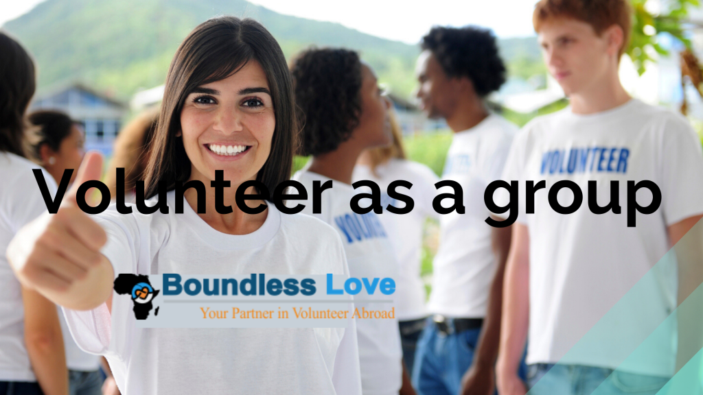 Volunteer as a group